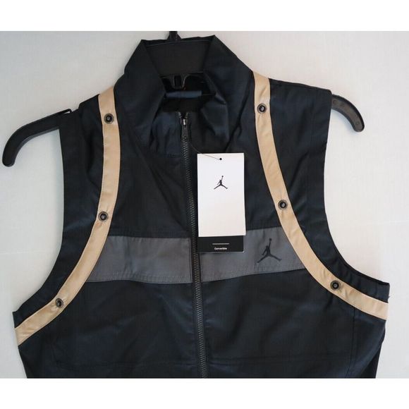 Air Jordan DD7089 Women's Sz S Black Next Utility Capsule Flightsuit Romper $185 - Picture 8 of 14